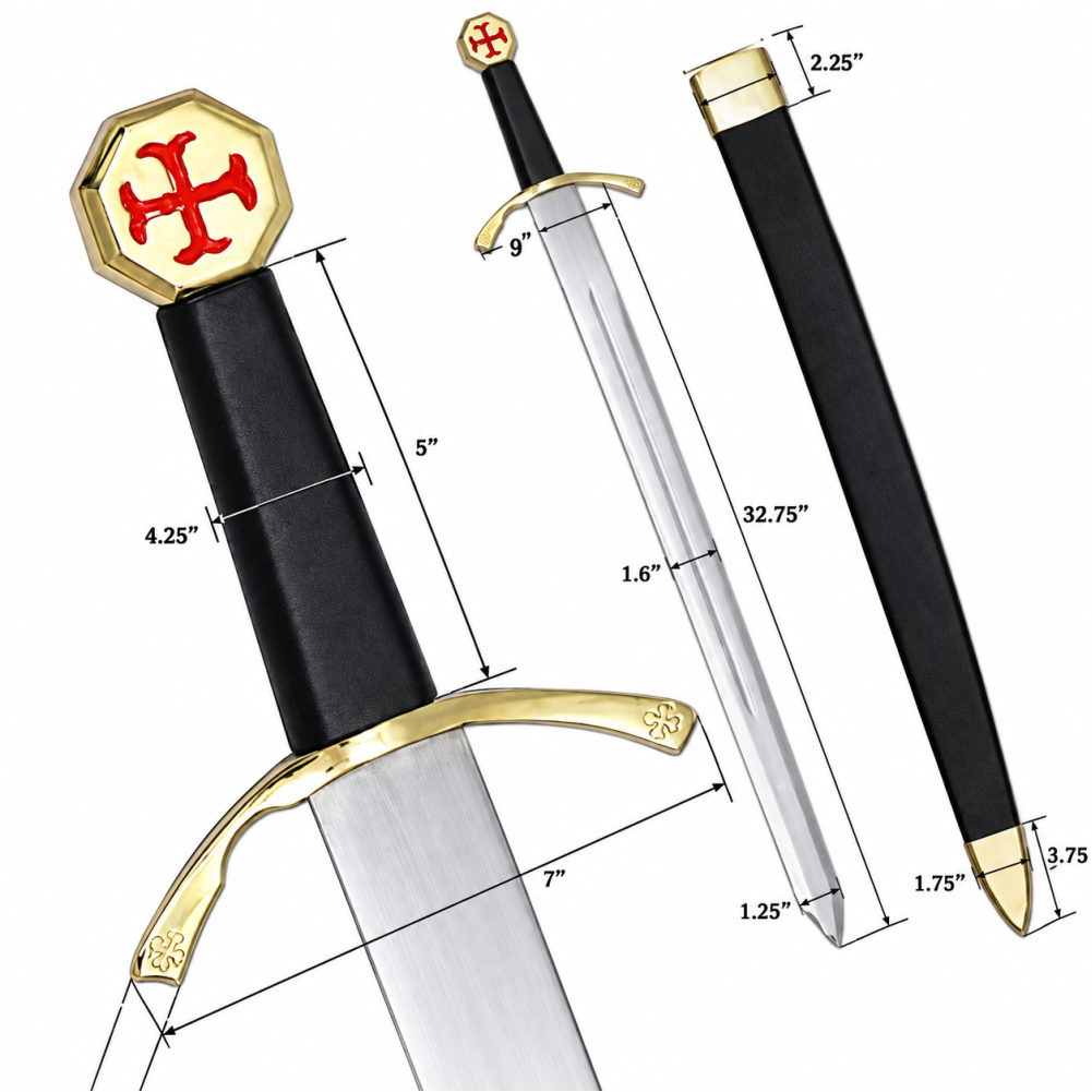 Knights Templar Commandery Sword