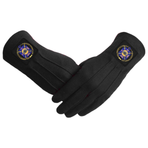 Knights Templar Commandery Gloves