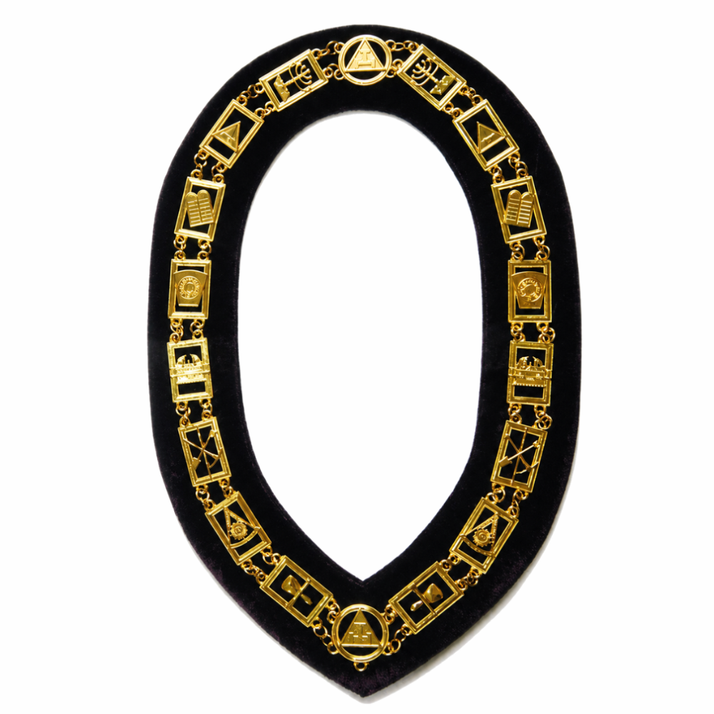 English Scottish Rite Chain Collar