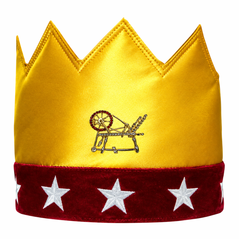 Masonic HOJ Satin Crown