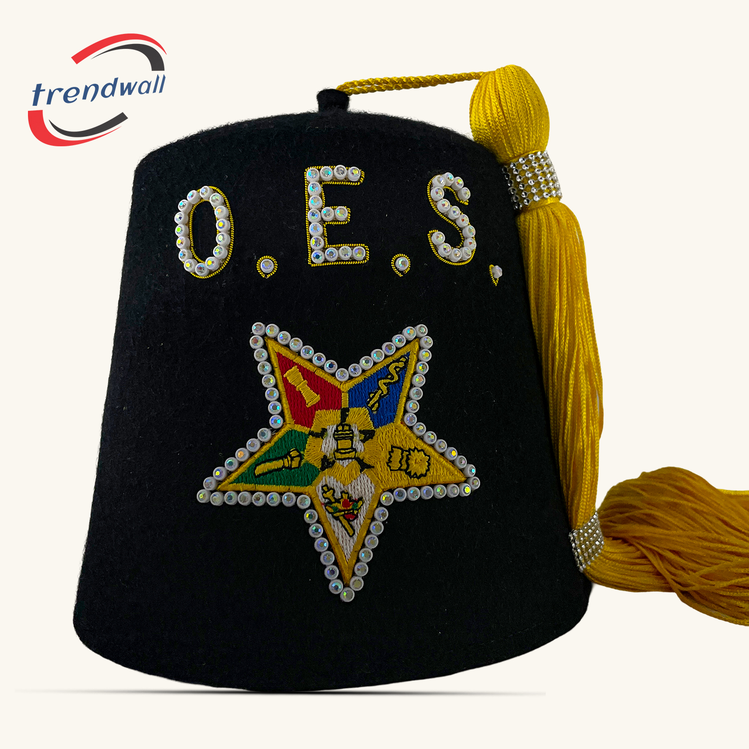 Masonic OES Black Fez