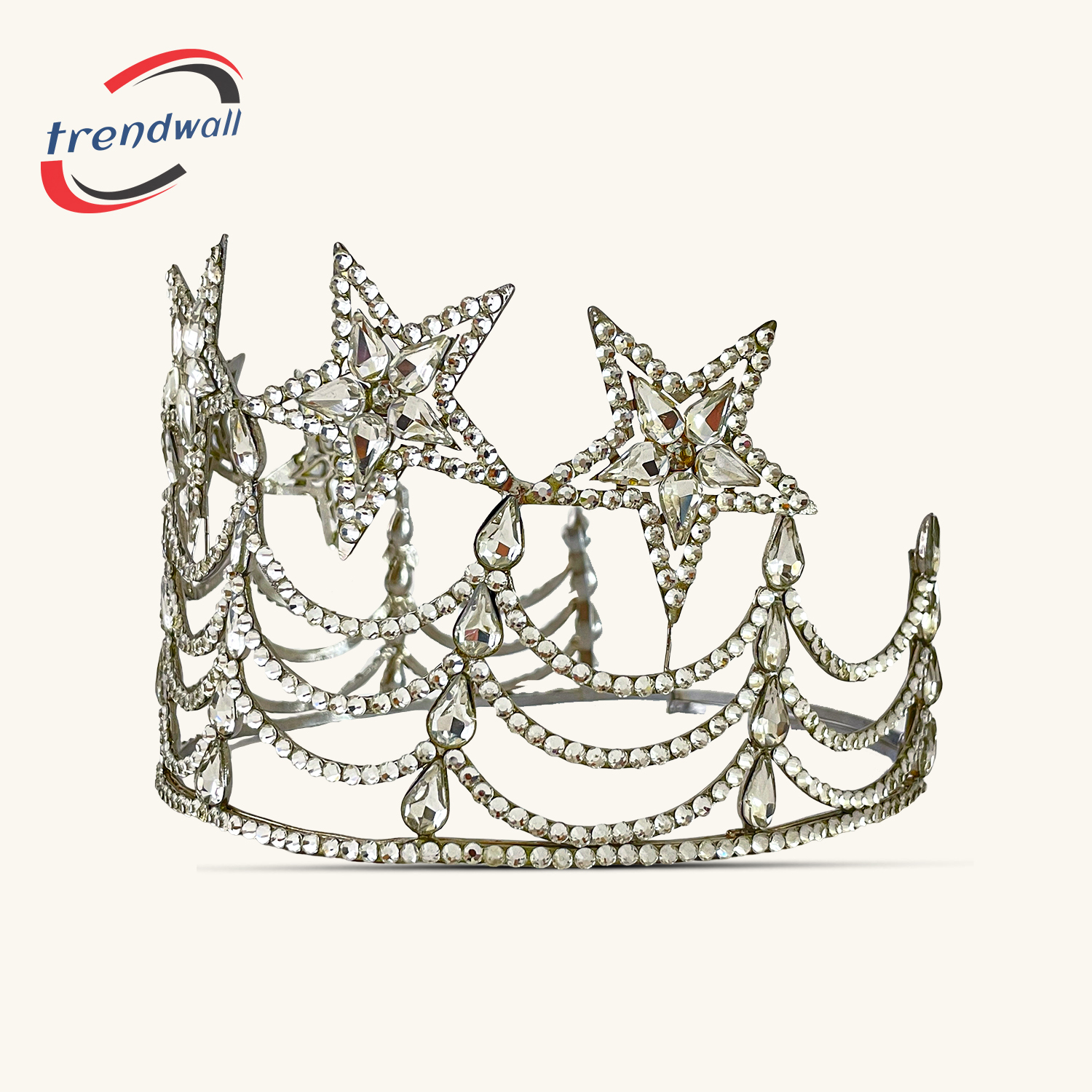 OES 5-Stars Silver Star Crown