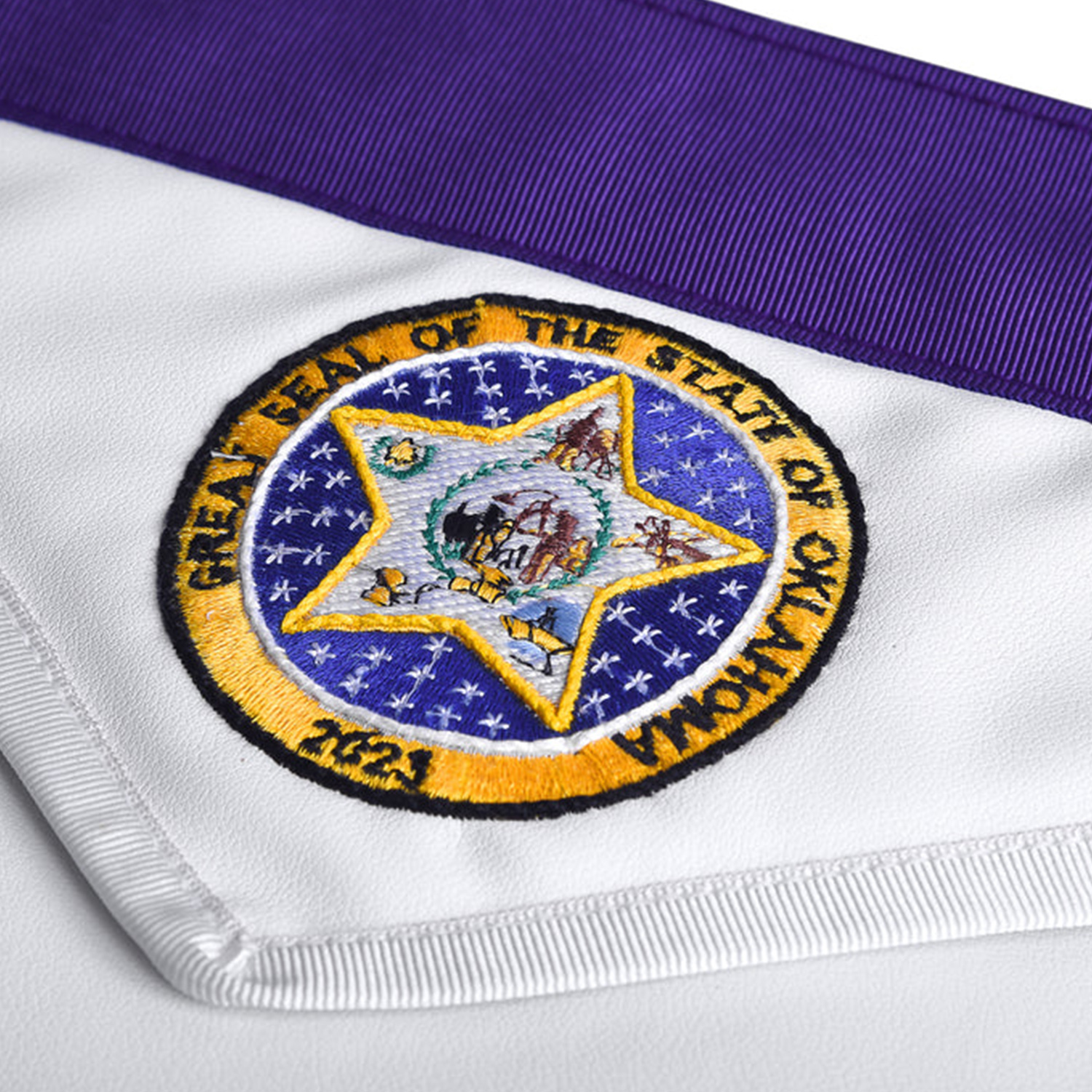 Past Master Blue Lodge California Regulation Apron 