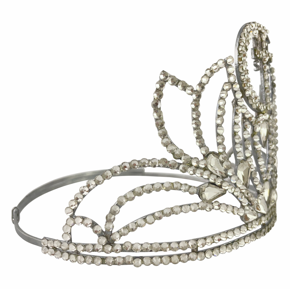 Lady Knight Templar BTSC Nice Crown in Silver Tone