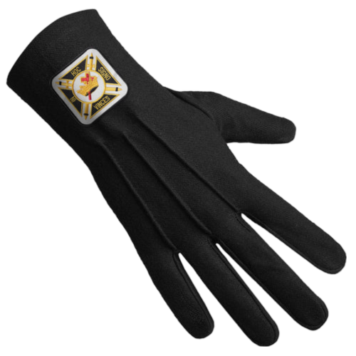 Knights Templar Commandery Gloves