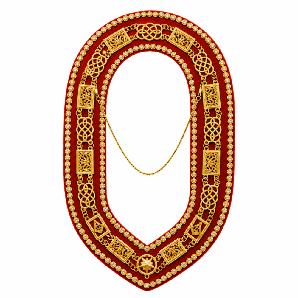 Grand Officers Blue Lodge Chain Collar