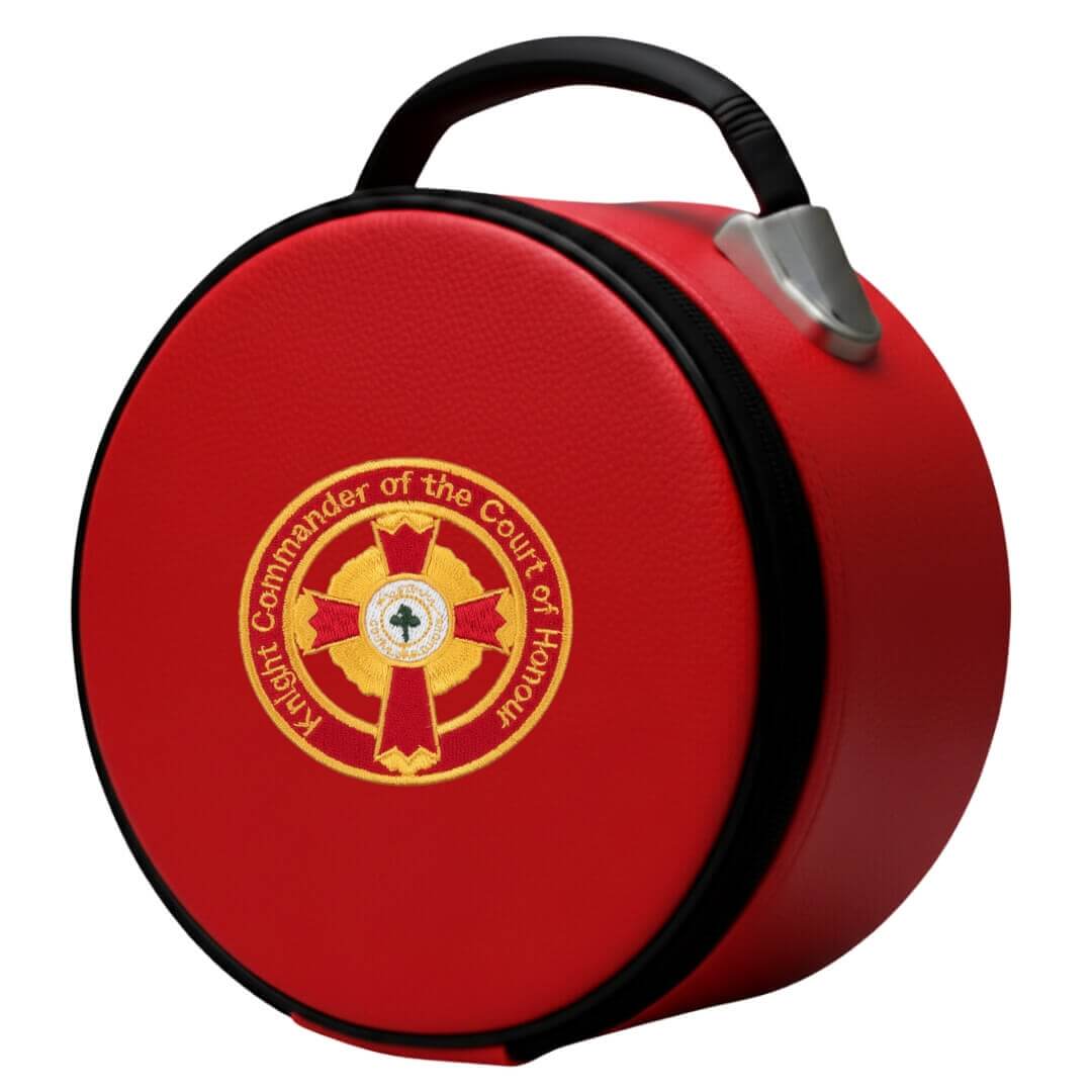 Knight Commander of the Court of Honor Scottish Rite Crown Cap Case