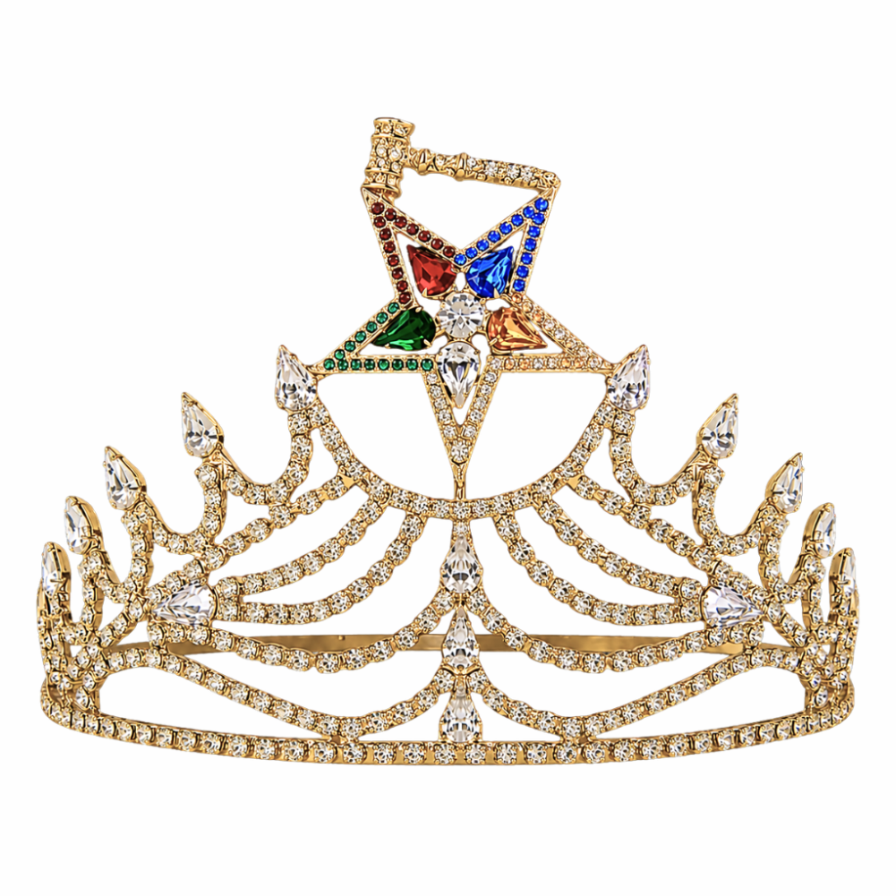 OES Matron Crown with Gavel
