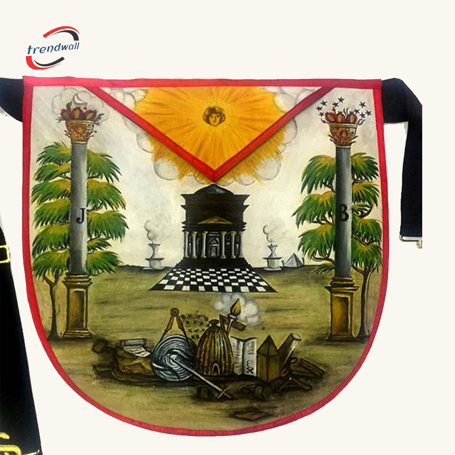 Hand-Painted Apron