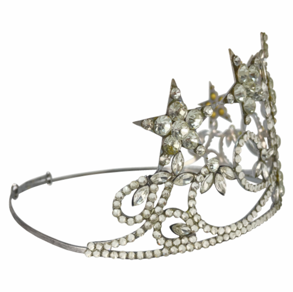 OES Silver Five Stars Crown