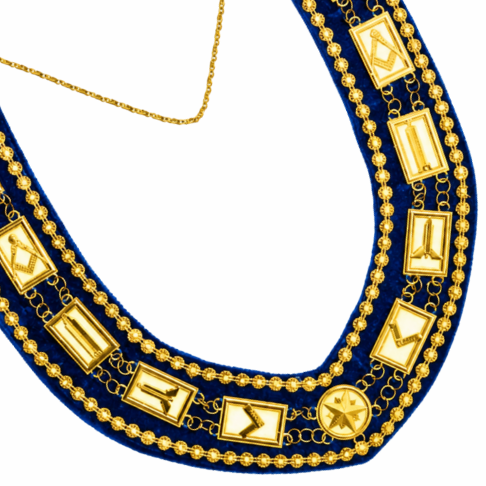 Blue Lodge Chain Collar