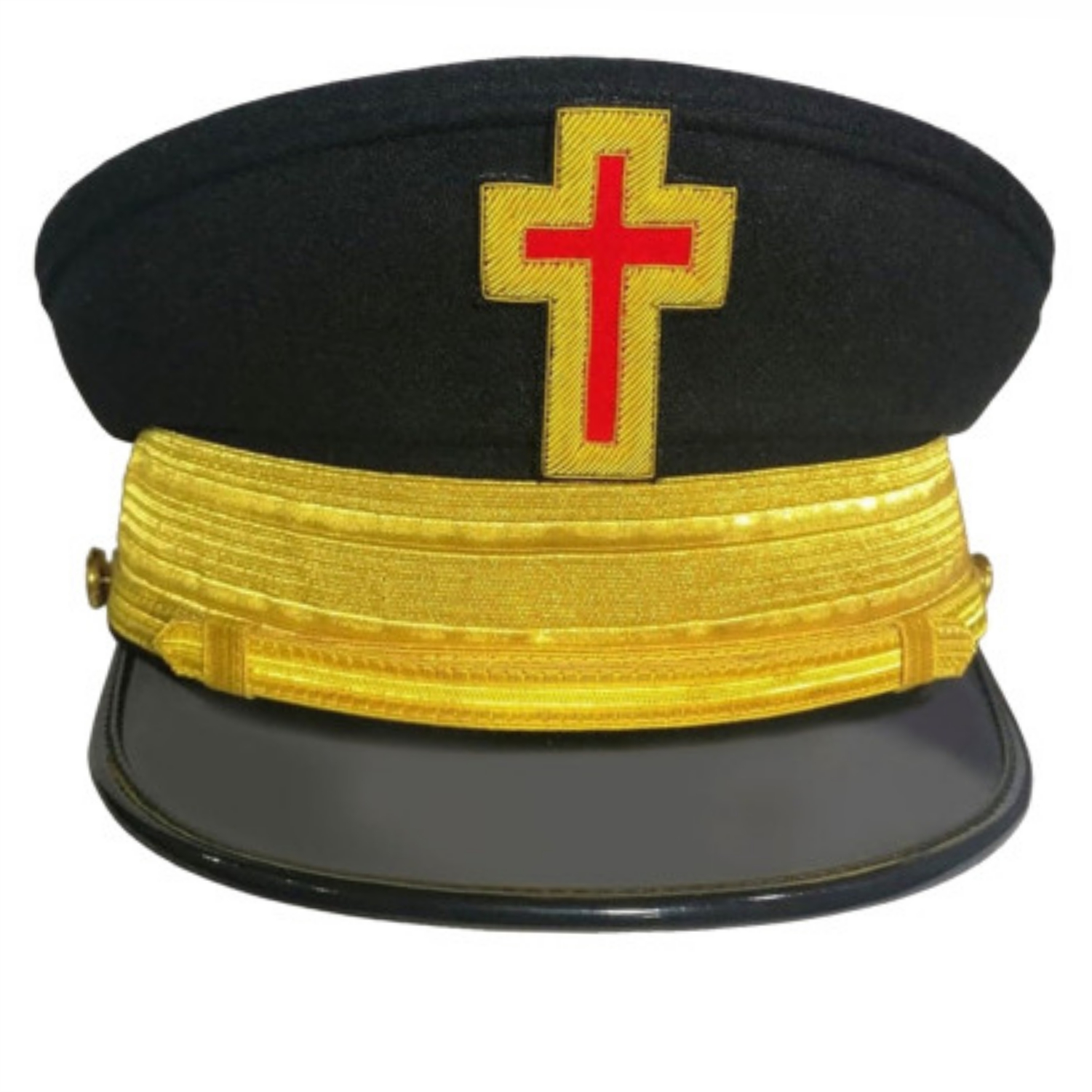Past Commander Knights Templar Commandery Fatigue Cap