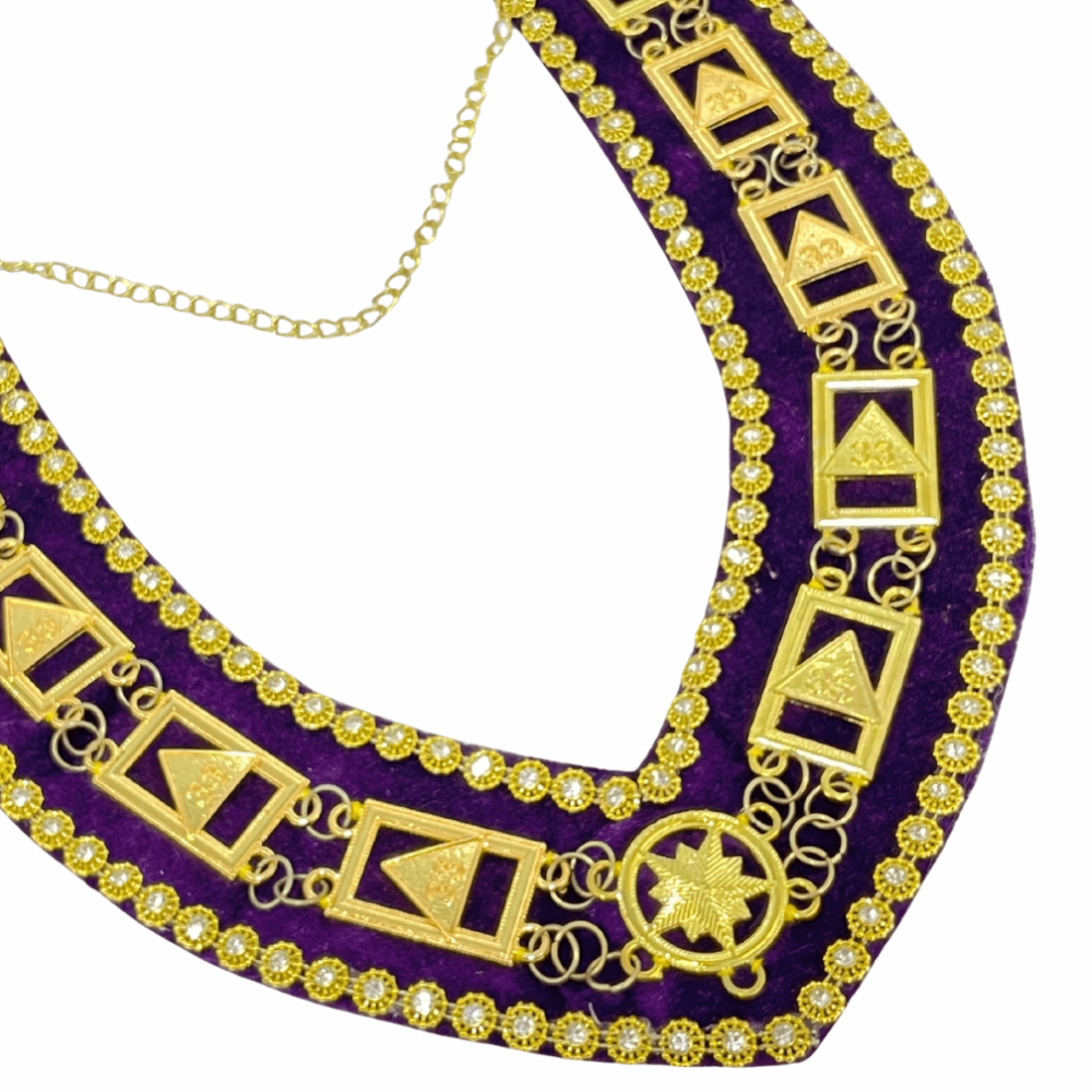 Masonic 33rd Degree Scottish Rite Chain Collar