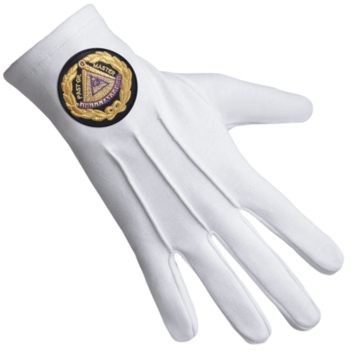 Past Grand Master Blue Lodge Gloves