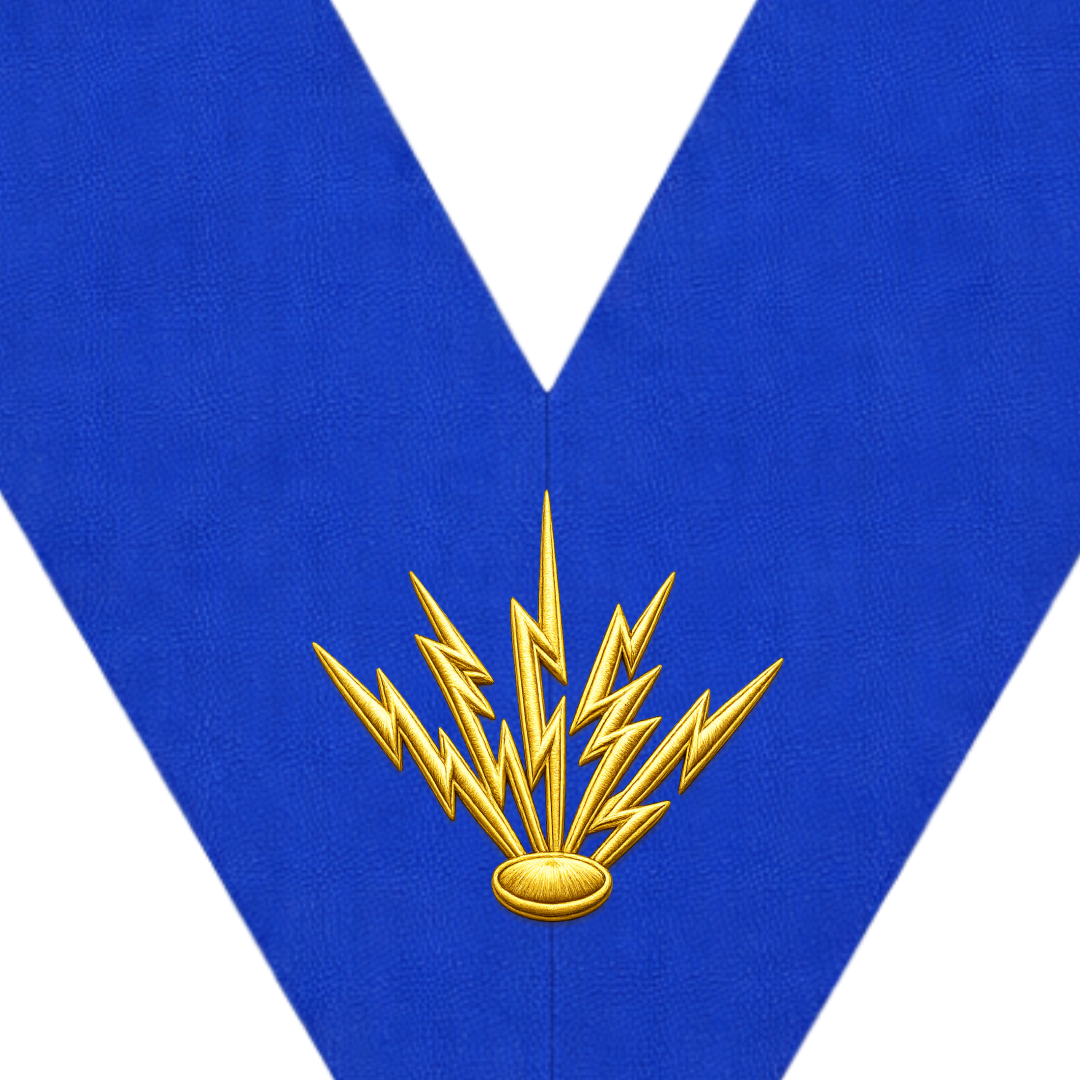 Electrician Blue Lodge Collar