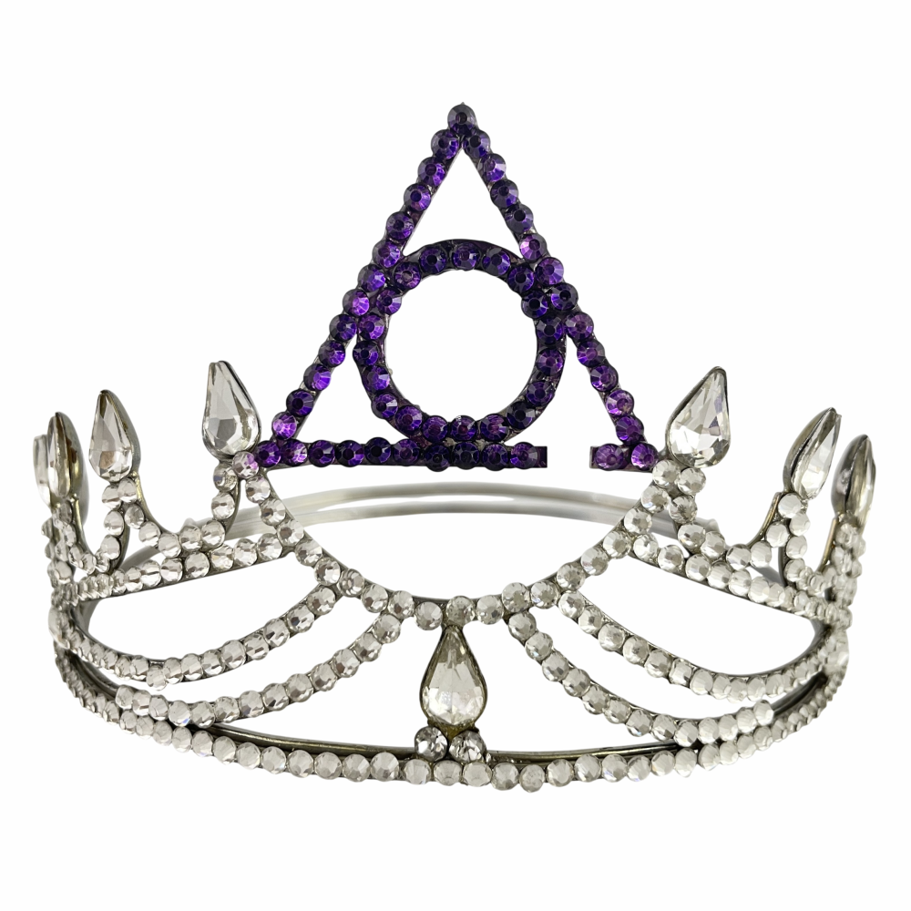 Ladies Of Circle Of Perfection Silver Tone Adjustable Tiara