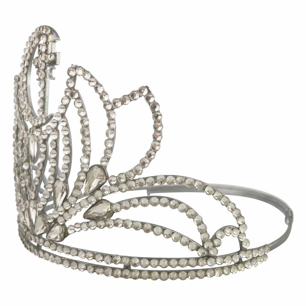 Lady Knight Templar BTSC Nice Crown in Silver Tone
