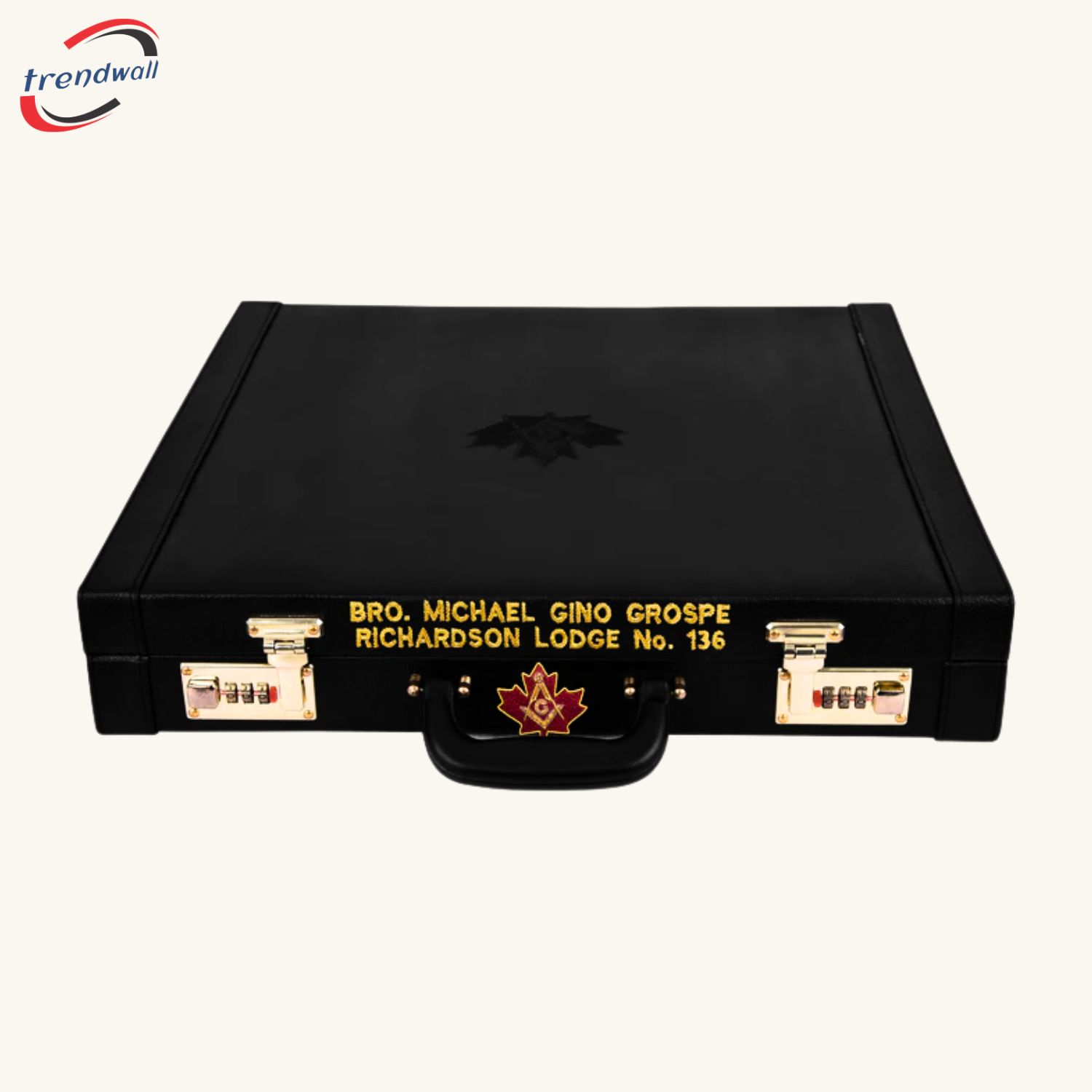 Master Mason Blue Lodge Canada Regulation Apron Case