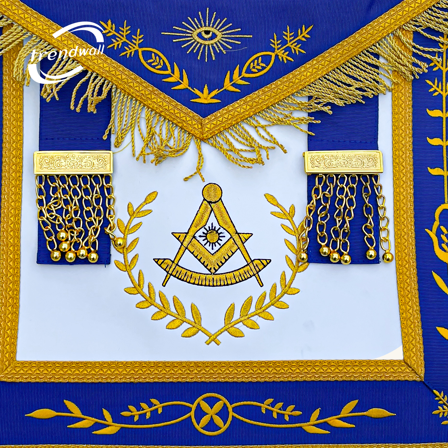 Masonic Blue Lodge Past Master Apron