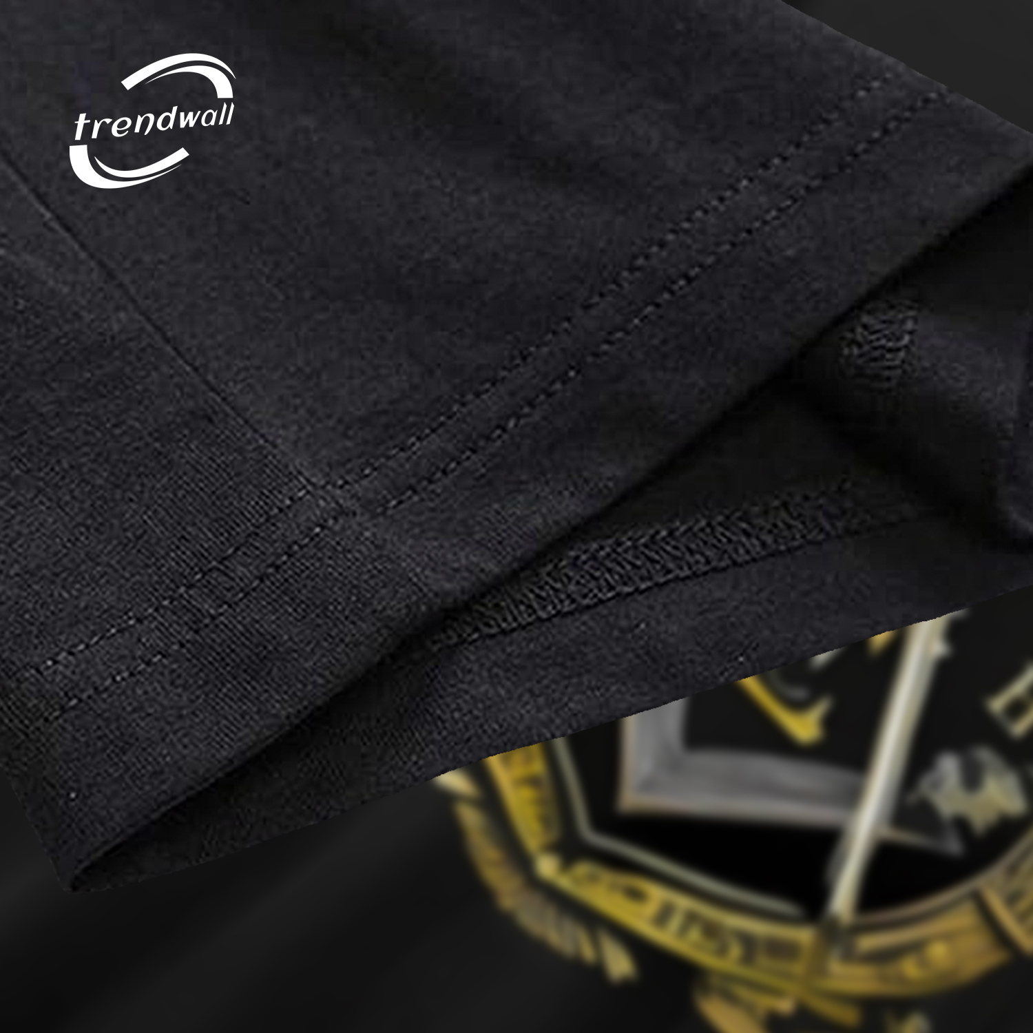 Masonic T-Shirt – Gold ‘E’ Letters & Masonic Symbol Design 