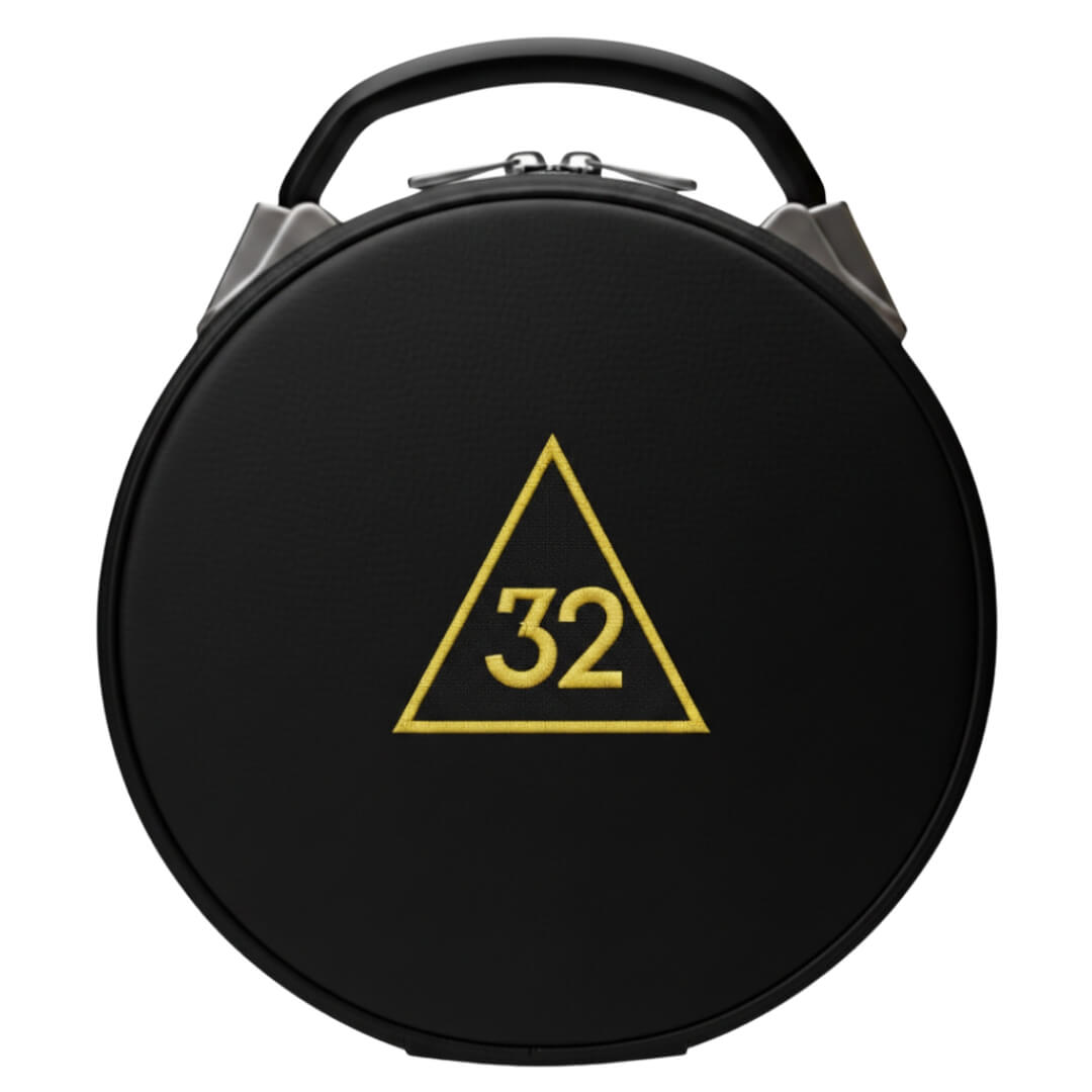 32nd Degree Scottish Rite Crown Cap Case