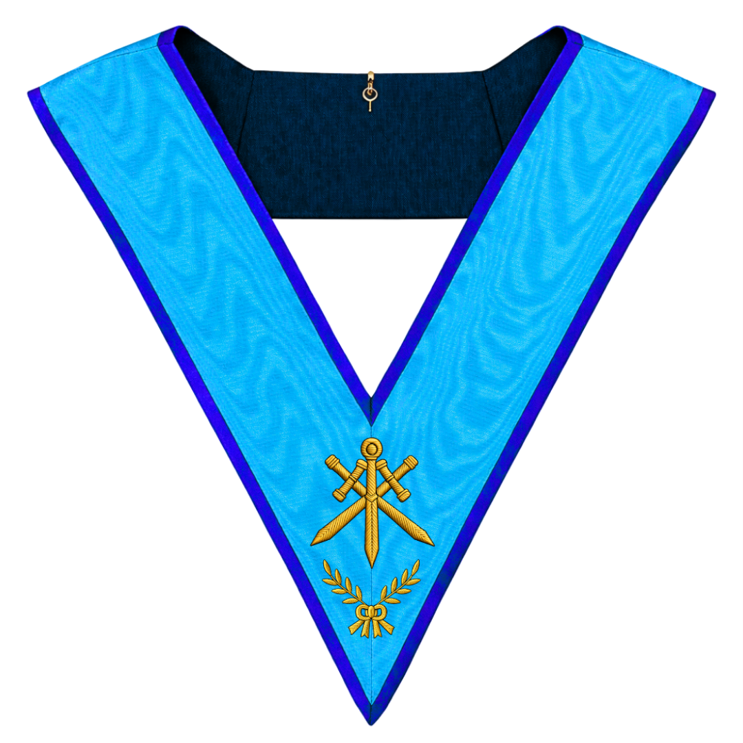 Master of Ceremonies Memphis Misraim French Regulation Officer Collar 