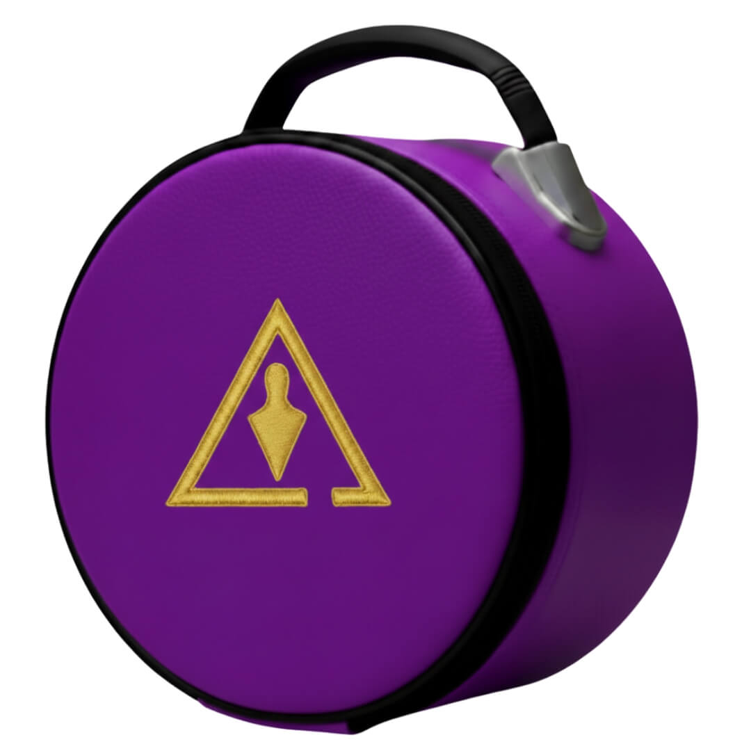 Council Crown Cap Case Trowel with Fine Embroidery Work