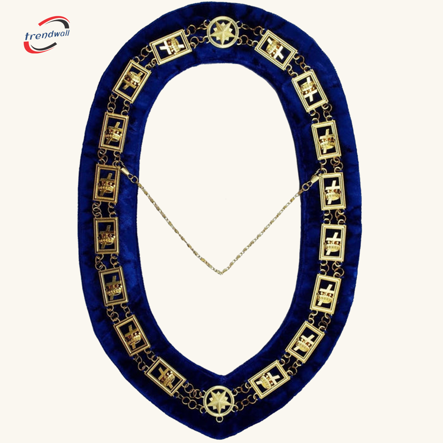 Knights Templar Commandery Chain Collar