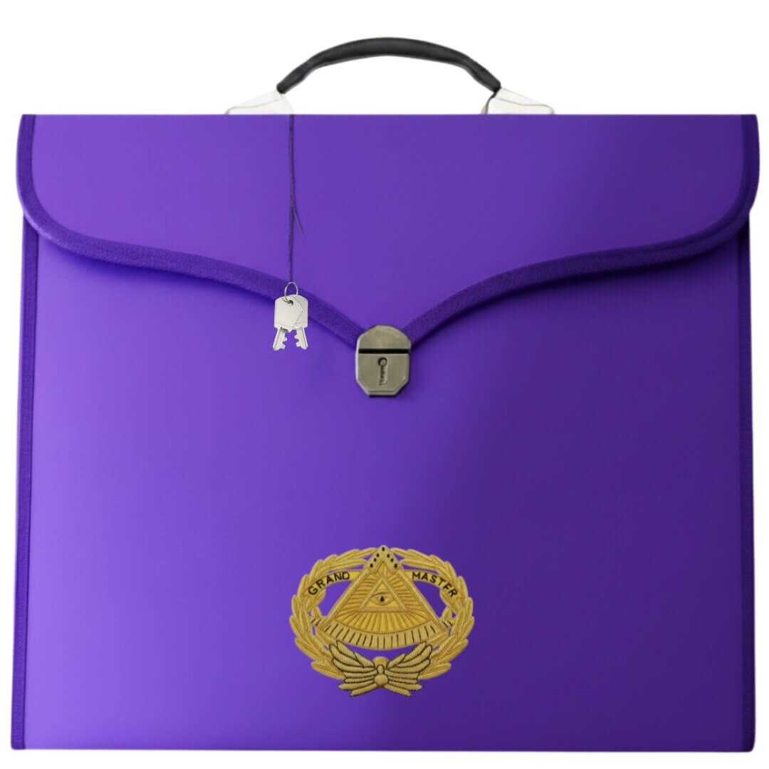 Grand Master Blue Lodge Apron Case