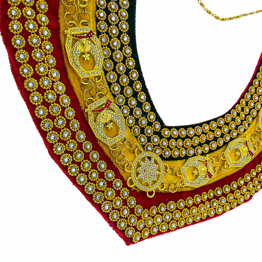 Masonic Shriners Tri-Color Chain Collar
