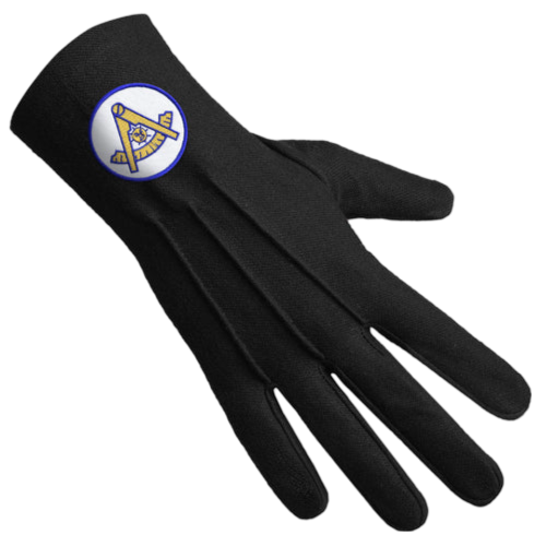Past Master Blue Lodge California Regulation Gloves
