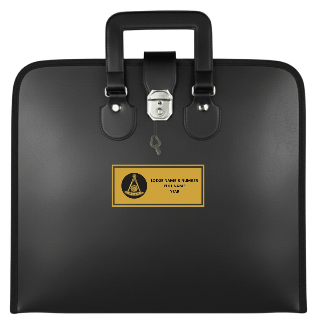 Past Master Blue Lodge California Regulation Apron Case