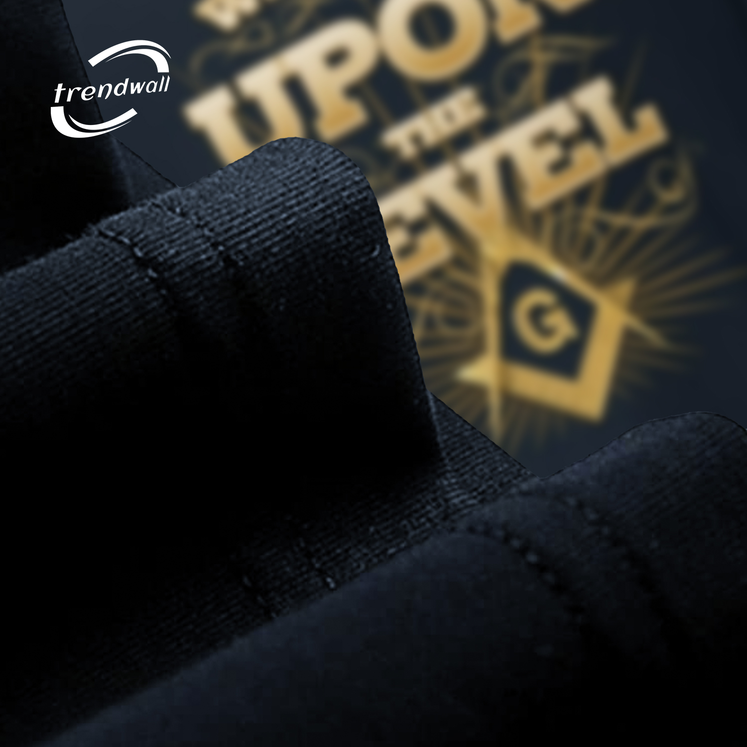 Masonic T-Shirt – We Meet Upon The Level Design, Square & Compass G