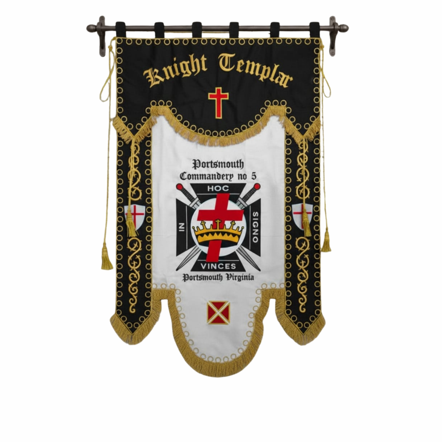 Knights Templar Commandery Banner
