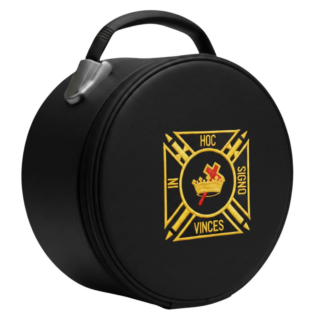Knights Templar Commandery Crown Cap Case
