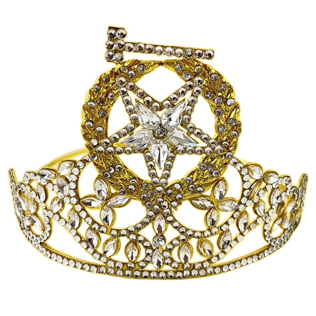 OES Grand Worthy Matron Silver Star Crown