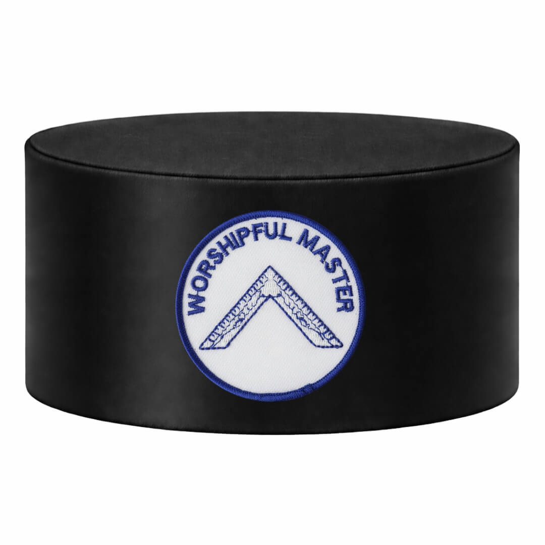 Worshipful Master Blue Lodge Crown Cap 