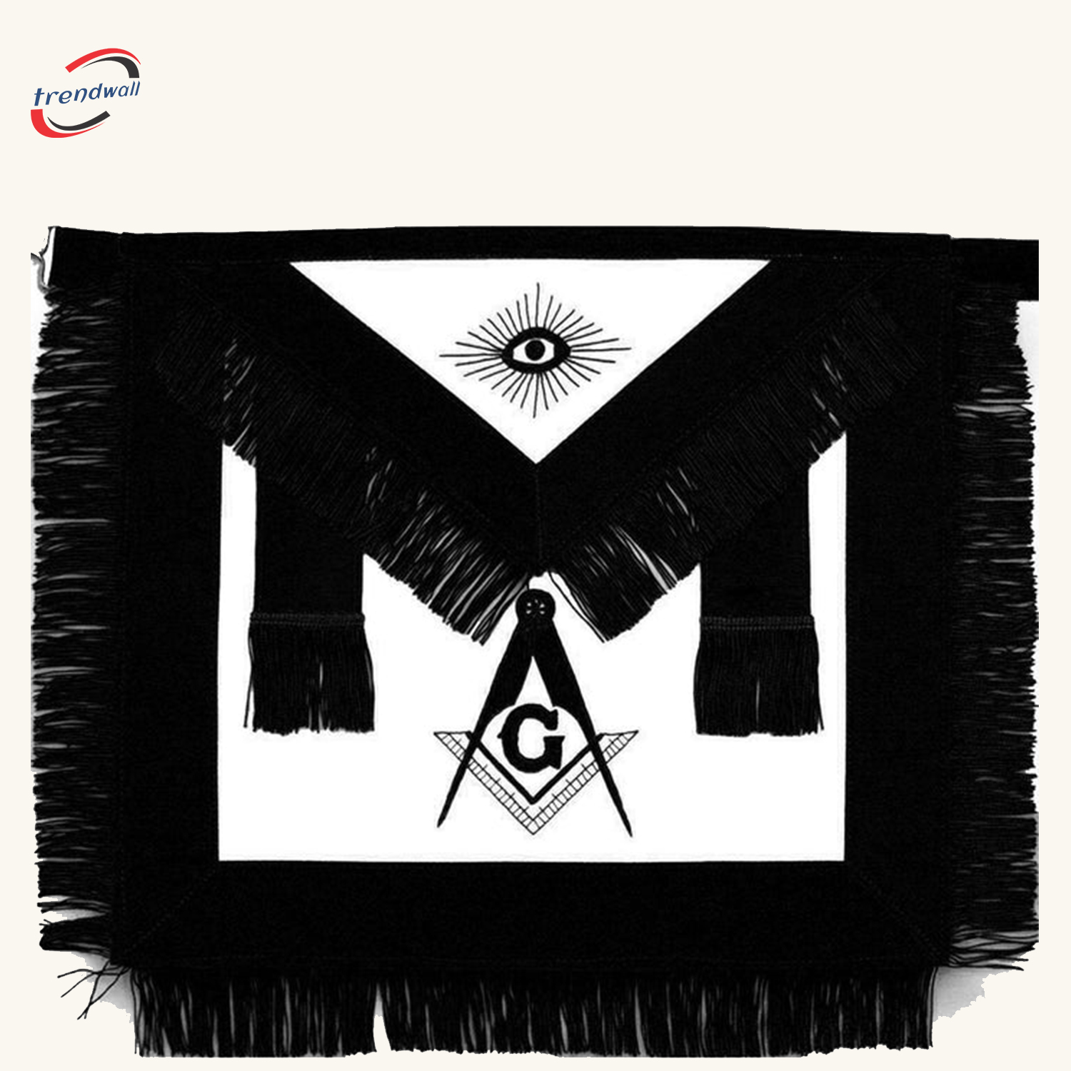 Master Mason Blue Lodge Funeral Apron