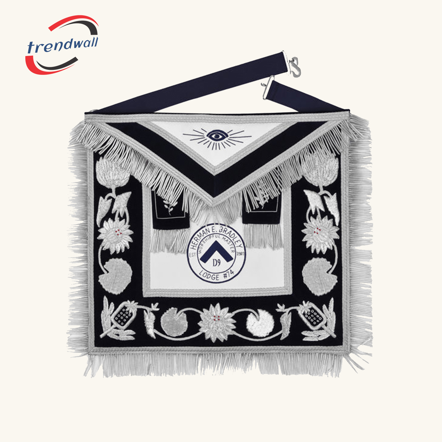 Worshipful Master Blue Lodge Apron