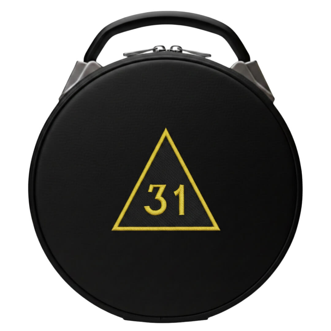 31st Degree Scottish Rite Crown Cap Case