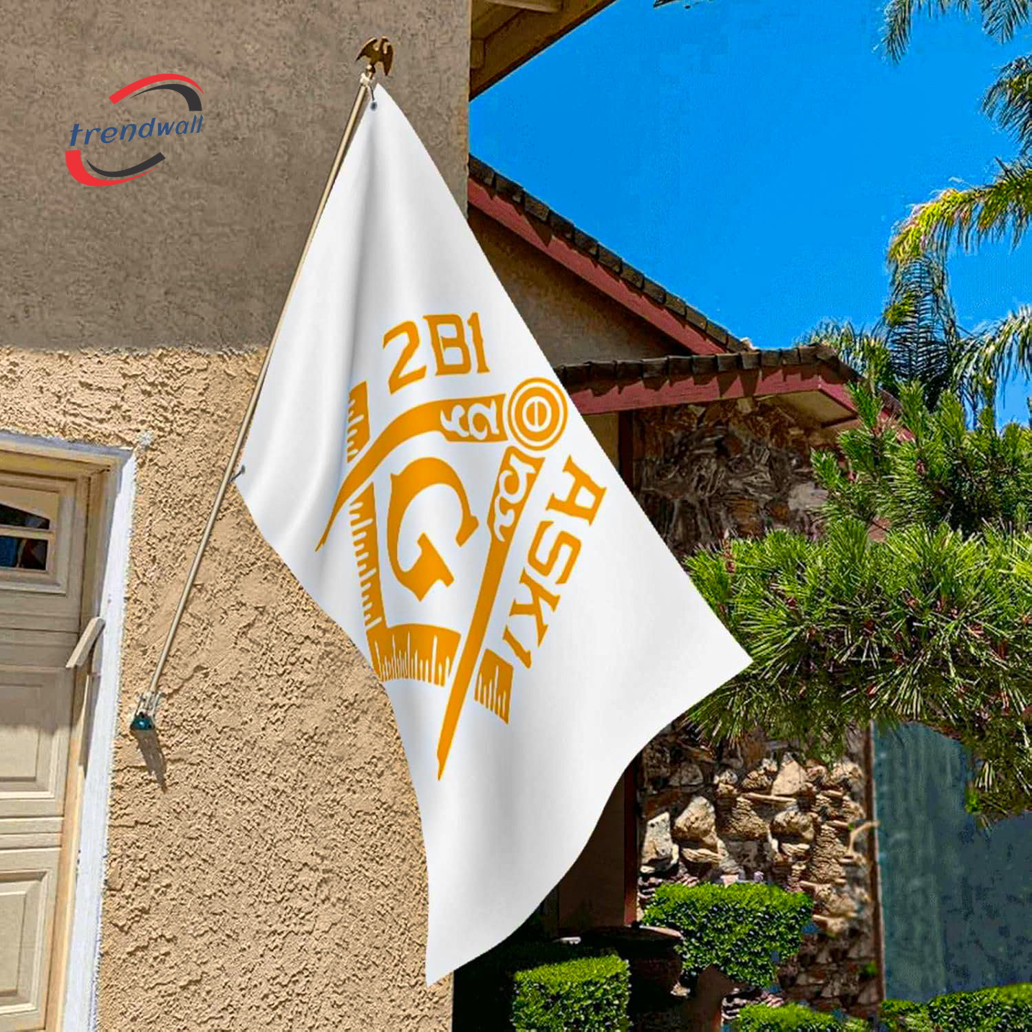 Masonic Blue Lodge Flag