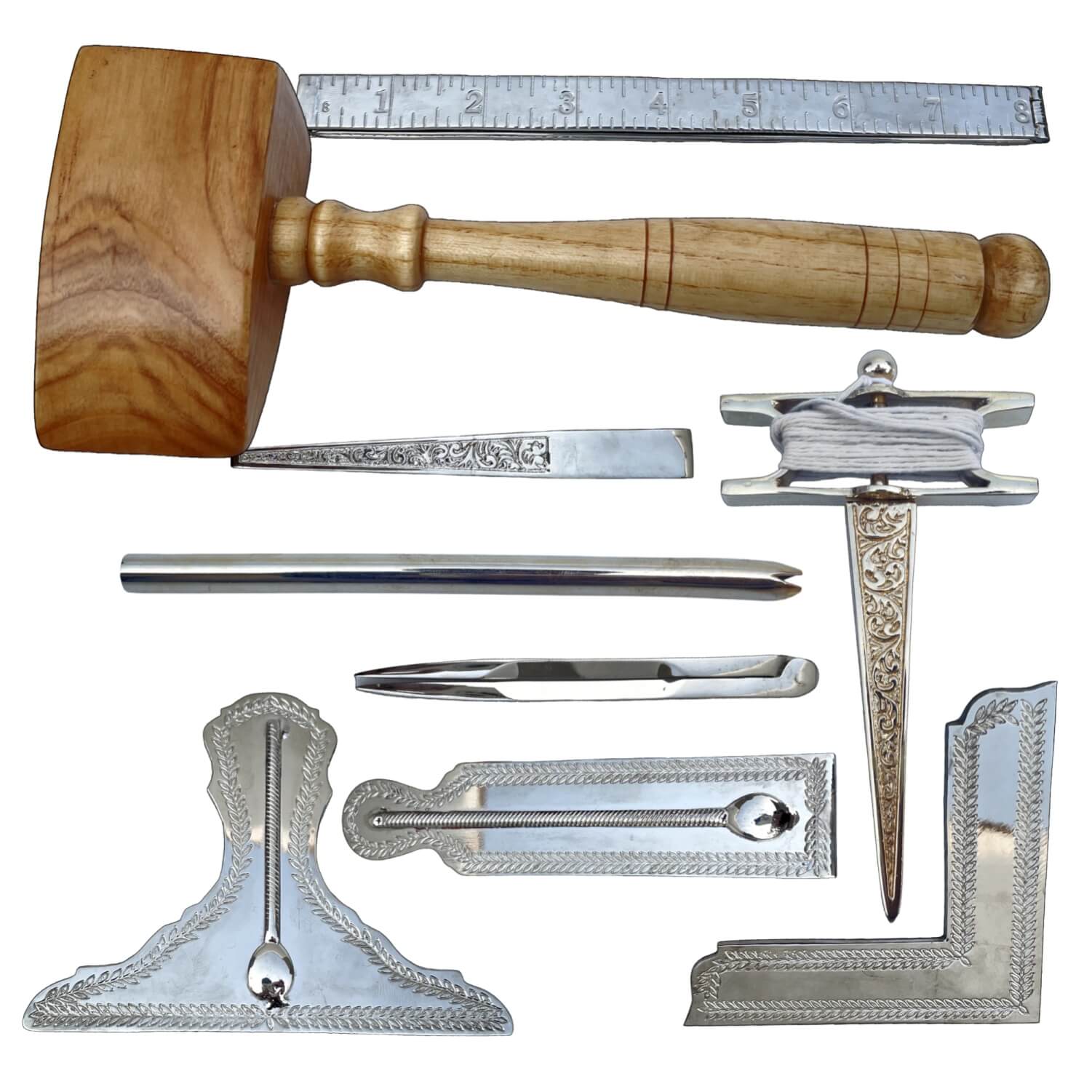 Masonic Standard Working Tool Set 