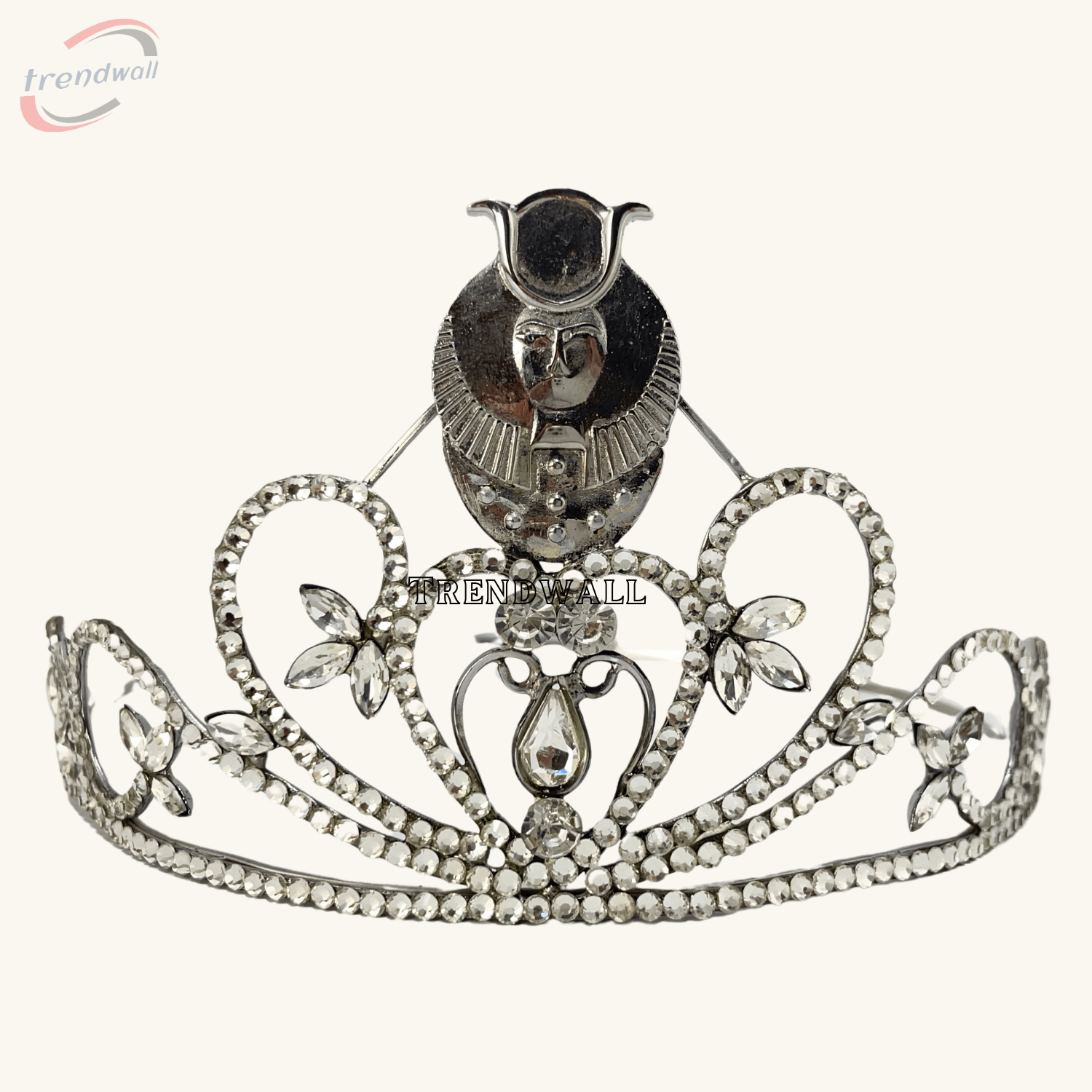 York Rite Crown Silver Tone