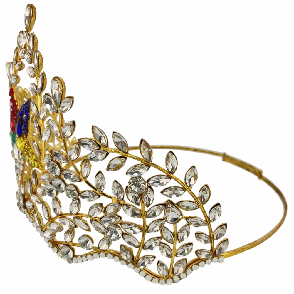 OES Grand Worthy Matron Gold-Tone Crown