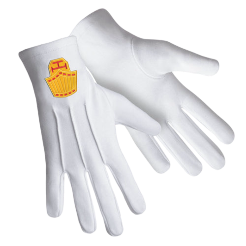 High Priest Royal Arch Chapter Gloves