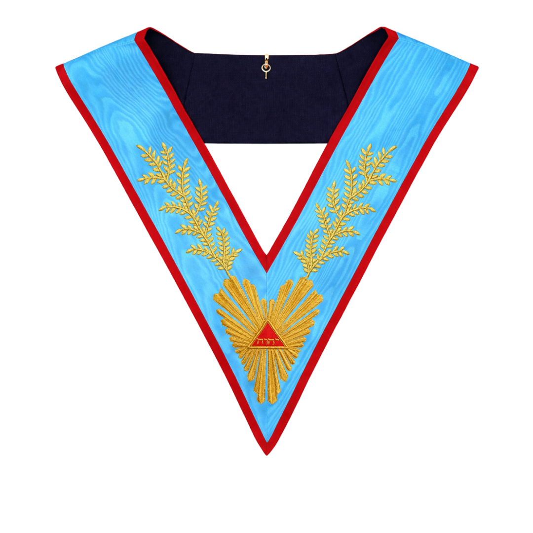 Worshipful Master Memphis Misraim French Regulation Officer Collar 