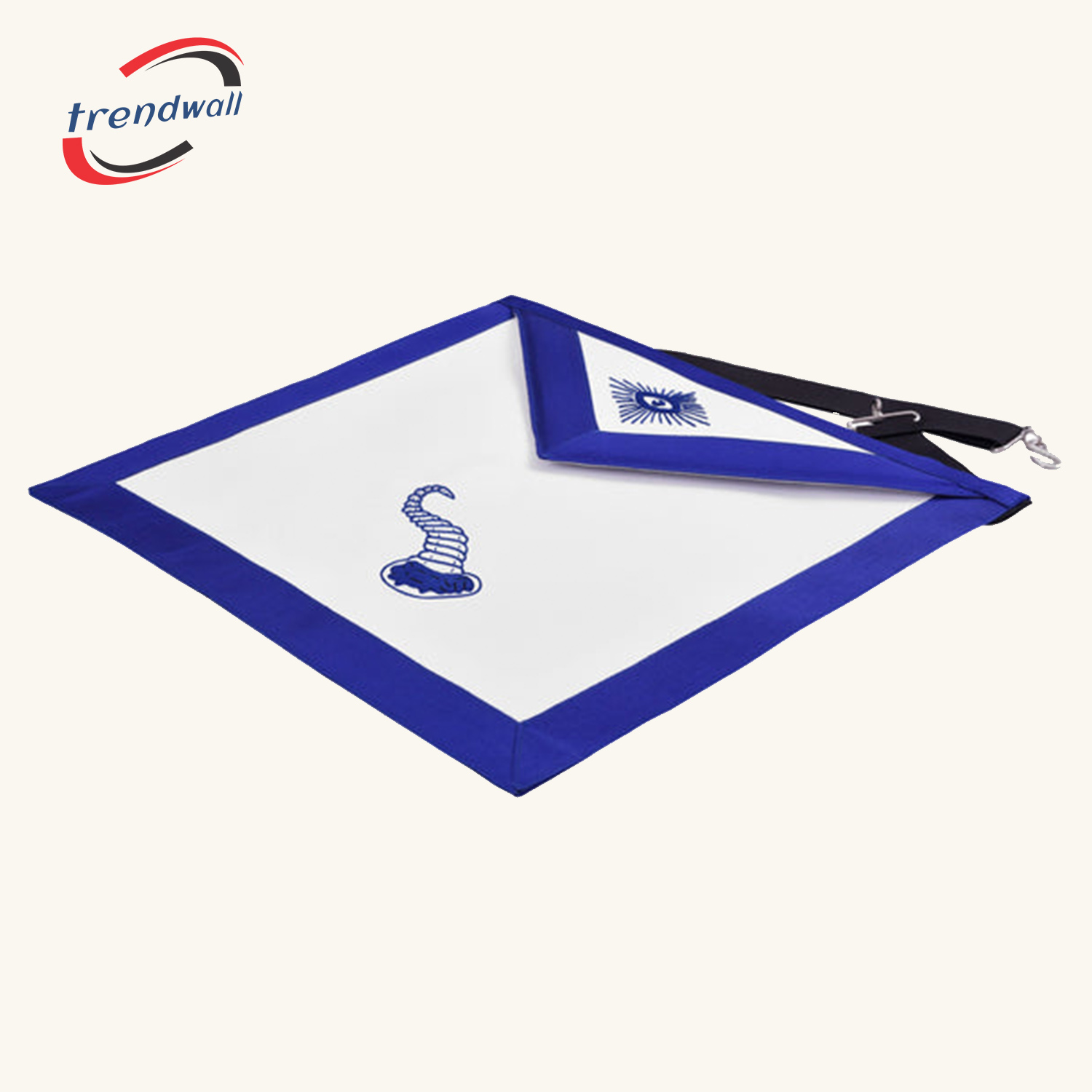 Junior Steward Blue Lodge Officer Apron - Adjustable Belt