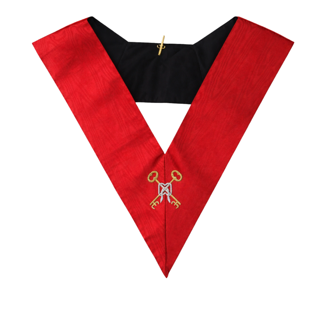 Treasurer 18th Degree Scottish Rite Collar