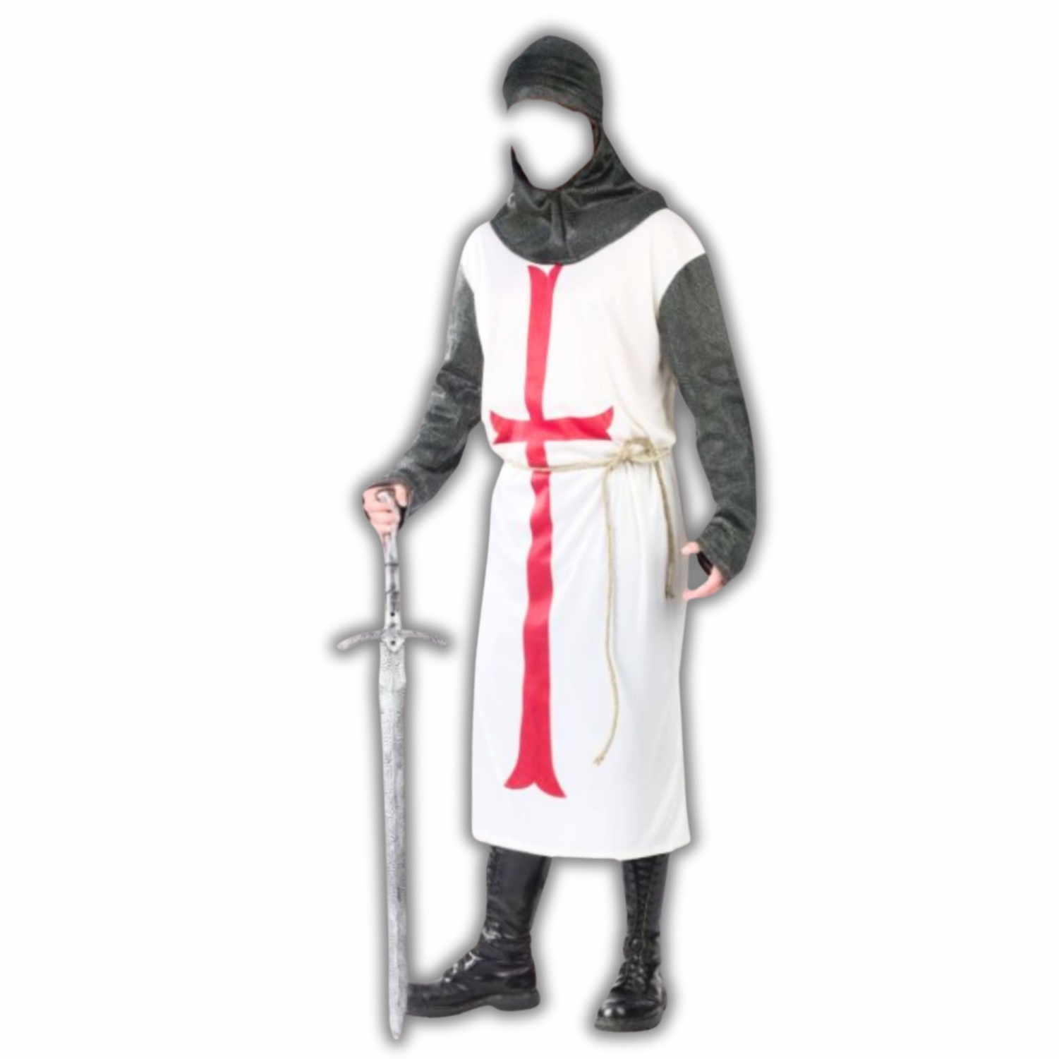 Knight Templar Adult Costume 