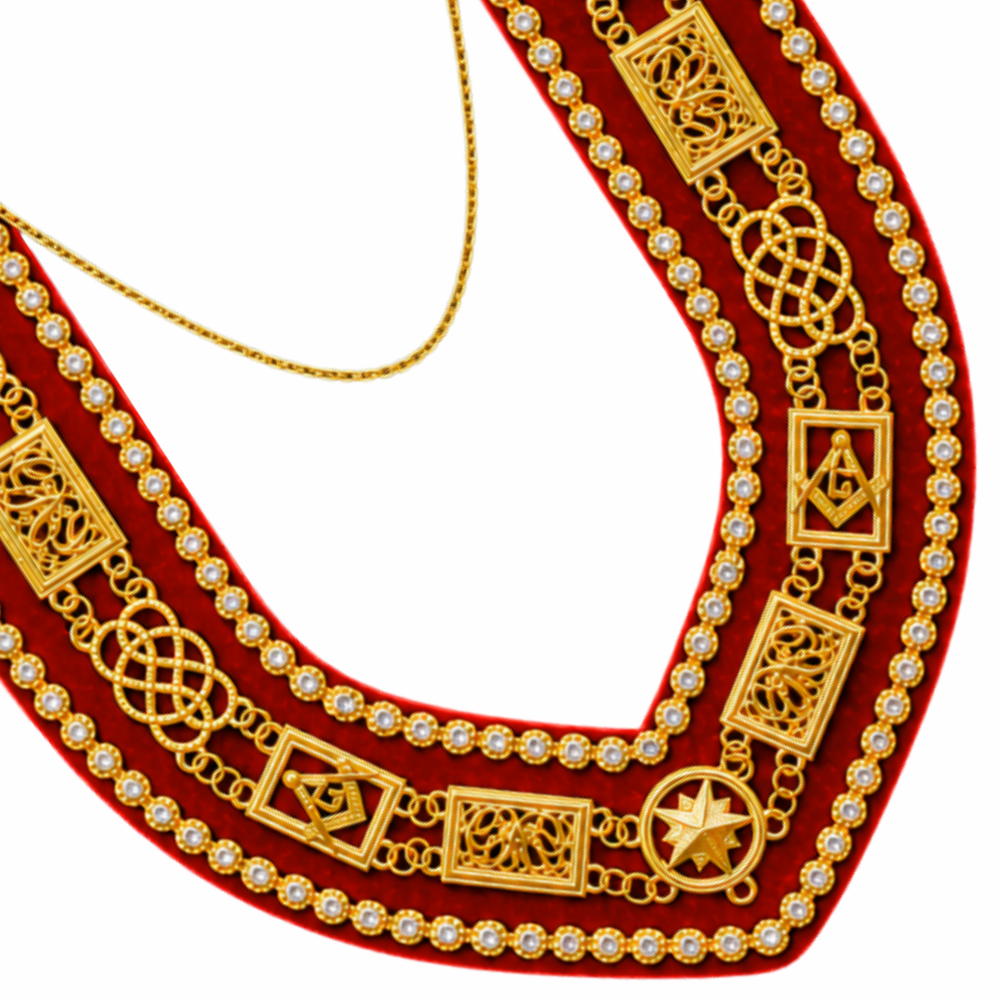 Grand Officers Blue Lodge Chain Collar